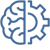 Logo cerveau et engrenage