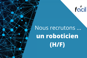 Offre d'emploi : nous recrutons un roboticien (homme/femme)