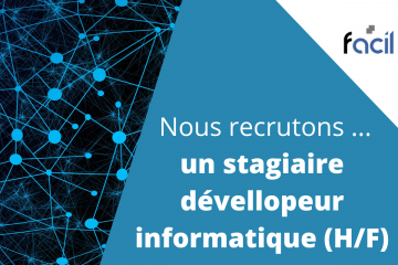 Offre d'emploi : nous recrutons un stagiaire dévellopeur informatique (homme/femme)