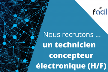 Offre d'emploi : nous recrutons un technicien concepteur électronique (homme/femme)