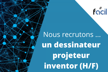 Offre d'emploi : nous recrutons un dessinateur projeteur inventor (Homme/Femme)