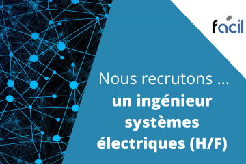 Offre d'emploi : nous recrutons un ingénieur systèmes électriques (Homme/Femme)