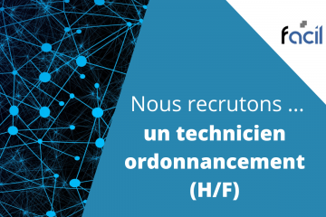 Offre d'emploi : nous recrutons un technicien ordonnancement (Homme/Femme)