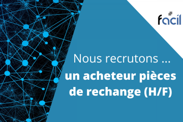 Offre d'emploi : nous recrutons un acheteur pièces de rechange (Homme/Femme)